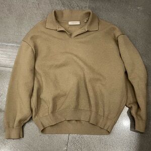 Essentials Men's Tan Sweater